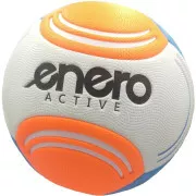Plážový fotbalový míč ENERO Active vel. 5, bílo-oranžový
