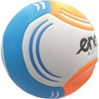 Plážový fotbalový míč ENERO Active vel. 5, bílo-oranžový