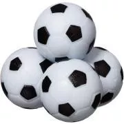 Sada fotbalových míčků na stolní fotbal, průměr 36 mm, 4 ks