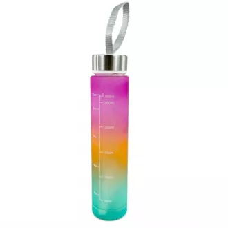 Motivační sportovní láhev 3v1, 2000 ml + 900 ml + 300 ml, Černá Motivační sportovní láhev 3v1, 2000 ml + 900 ml + 300 ml, Černá