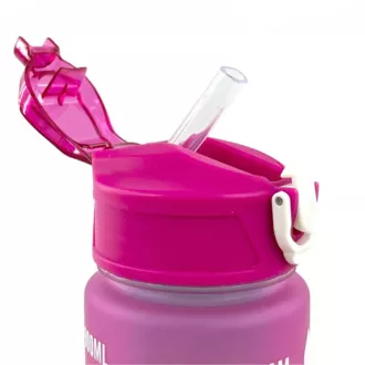 Motivační sportovní láhev 3v1, 2000 ml + 900 ml + 300 ml, Černá Motivační sportovní láhev 3v1, 2000 ml + 900 ml + 300 ml, Černá
