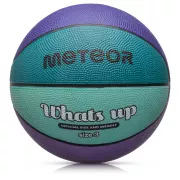 Basketbalový míč MTR WHATS UP, vel. 3, fialovo-modrý