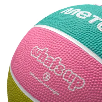 Basketbalový míč MTR WHATS UP, vel. 3, pastelový Basketbalový míč MTR WHATS UP, vel. 3, pastelový