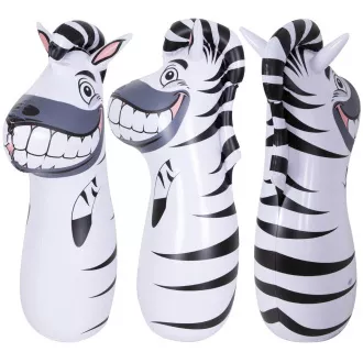 Nafukovací boxovací pytel pro děti, Zebra