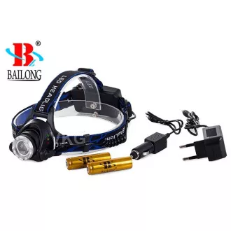 AKU čelovka Bailong BL-6699, led typu CREE XML + dobíjecí set AKU čelovka Bailong BL-6699, led typu CREE XML + dobíjecí set