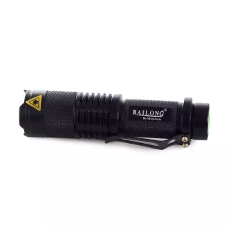 AKU svítilna Bailong BL-1812, LED CREE XM-L T6 ZOOM
