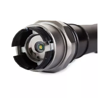 Svítilna Bailong BL-8626, LED typu CREE XPE + výstražná násada