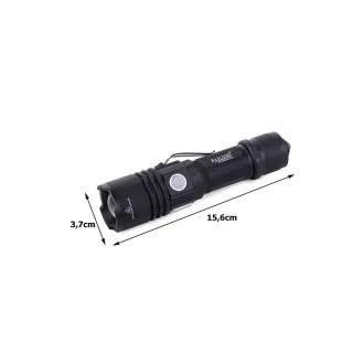 USB Svítilna Bailong W556, LED typu L3-U3 USB Svítilna Bailong W556, LED typu L3-U3