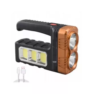 AKU Svítilna LED CREE XM-L T6 + solární napájení AKU Svítilna LED CREE XM-L T6 + solární napájení