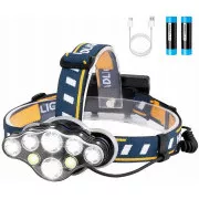 USB čelovka LED typu CREE T6