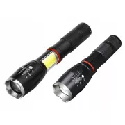 USB svítilna COB U3 LED s funkcí ZOOM 9W
