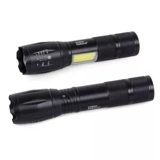 LED CREE ZOOM svítilna Bailong XML T6 COB LED CREE ZOOM svítilna Bailong XML T6 COB