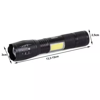 LED CREE ZOOM svítilna Bailong XML T6 COB LED CREE ZOOM svítilna Bailong XML T6 COB