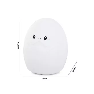 Dětská noční LED lampička EGGi RGB + USB kabel Dětská noční LED lampička EGGi RGB + USB kabel