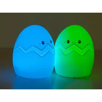 Dětská noční LED lampička EGGi RGB + USB kabel Dětská noční LED lampička EGGi RGB + USB kabel