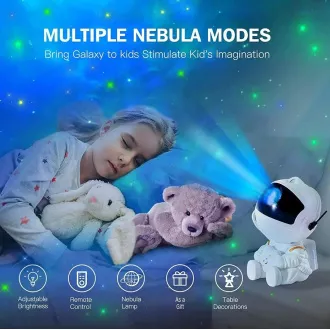 Noční projektor hvězd s dálkovým ovladačem - ASTRONAUT Noční projektor hvězd s dálkovým ovladačem - ASTRONAUT