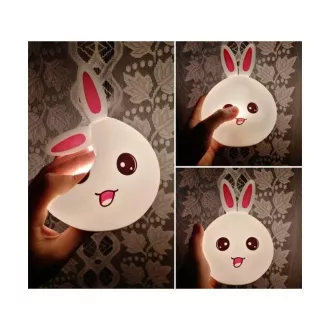 Dětská noční LED lampička KRÁLÍČEK RGB Dětská noční LED lampička KRÁLÍČEK RGB