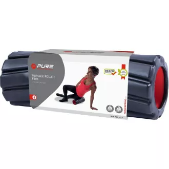Fitness masážní válec PURE 2 IMPROVE 36x14 cm, Černá Fitness masážní válec PURE 2 IMPROVE 36x14 cm, Černá