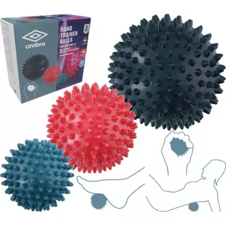 UMBRO Kuličky s hroty na masáž, 3ks UMBRO Kuličky s hroty na masáž, 3ks