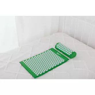 Akupresurní PREMIUM podložka na cvičení s polštářkem 67x42x2 cm, Černá Akupresurní PREMIUM podložka na cvičení s polštářkem 67x42x2 cm, Černá