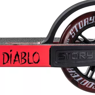 Freestyle koloběžka Story DIABLO Red Black