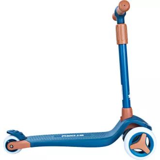 Dětská tříkolová koloběžka Story Mini Friends s LED kolečky scooter , modrá Dětská tříkolová koloběžka Story Mini Friends s LED kolečky scooter , modrá