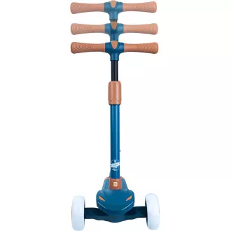 Dětská tříkolová koloběžka Story Mini Friends s LED kolečky scooter , modrá Dětská tříkolová koloběžka Story Mini Friends s LED kolečky scooter , modrá