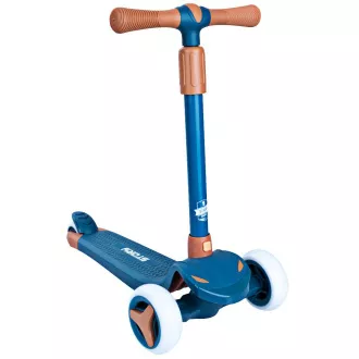 Dětská tříkolová koloběžka Story Mini Friends s LED kolečky scooter , modrá Dětská tříkolová koloběžka Story Mini Friends s LED kolečky scooter , modrá