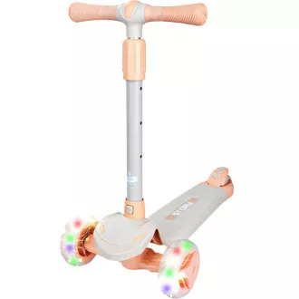 Dětská tříkolová koloběžka Story Mini Friends s LED kolečky scooter , bílá Dětská tříkolová koloběžka Story Mini Friends s LED kolečky scooter , bílá