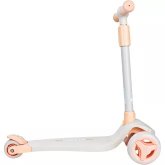 Dětská tříkolová koloběžka Story Mini Friends s LED kolečky scooter , bílá Dětská tříkolová koloběžka Story Mini Friends s LED kolečky scooter , bílá