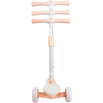 Dětská tříkolová koloběžka Story Mini Friends s LED kolečky scooter , bílá Dětská tříkolová koloběžka Story Mini Friends s LED kolečky scooter , bílá