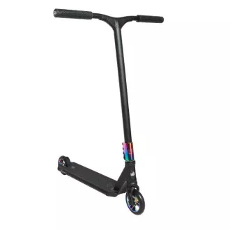 Freestyle koloběžka NKD Rizz Stunt, Černo-duhová Freestyle koloběžka NKD Rizz Stunt, Černo-duhová