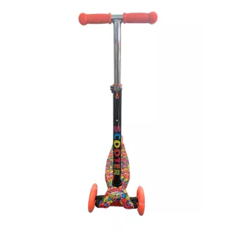 Koloběžka tříkolová MAXI SCOOTER se svítícími kolečky, BONBON or Koloběžka tříkolová MAXI SCOOTER se svítícími kolečky, BONBON or