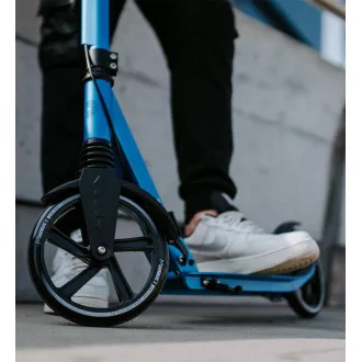 Skládací koloběžka MOVINO City Comfort+, černá - Blue Edition