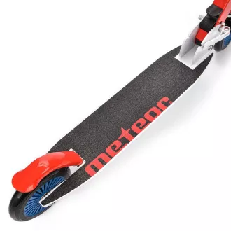 Skládací koloběžka MTR Sunny V, 120 mm, modro-červená Skládací koloběžka MTR Sunny V, 120 mm, modro-červená