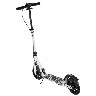 Skládací koloběžka ENERO ULTRA SPEED s kotoučovou brzdou, 200mm, bílá Skládací koloběžka ENERO ULTRA SPEED s kotoučovou brzdou, 200mm, bílá