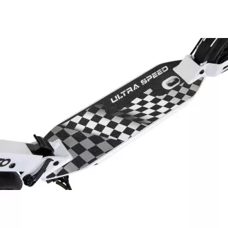 Skládací koloběžka ENERO ULTRA SPEED s kotoučovou brzdou, 200mm, bílá Skládací koloběžka ENERO ULTRA SPEED s kotoučovou brzdou, 200mm, bílá