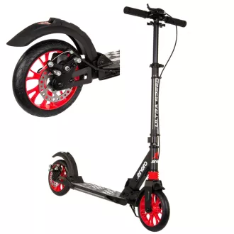 Skládací koloběžka ENERO ULTRA SPEED s kotoučovou brzdou, 200mm, černá Skládací koloběžka ENERO ULTRA SPEED s kotoučovou brzdou, 200mm, černá