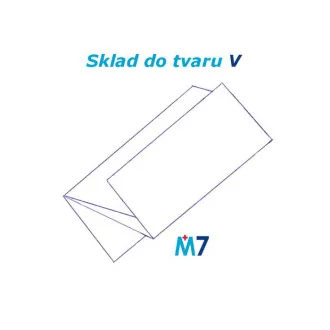 Papírový ručník skladu V, 2-vrstvý STANDART 3990 ks Papírový ručník skladu V, 2-vrstvý STANDART 3990 ks