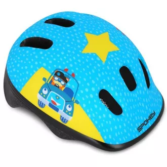 Dětská cyklistická přilba FUN POLICE, 52-56 cm Dětská cyklistická přilba FUN POLICE, 52-56 cm