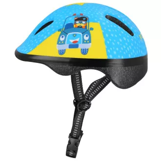 Dětská cyklistická přilba FUN POLICE, 52-56 cm Dětská cyklistická přilba FUN POLICE, 52-56 cm