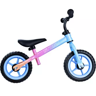 Dětské odrážedlo Story Run Racer, Modro-růžová Dětské odrážedlo Story Run Racer, Modro-růžová