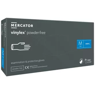 VINYLEX POWDER FREE - Vinylové rukavice (bez pudru) bílé, 100 ks, M VINYLEX POWDER FREE - Vinylové rukavice (bez pudru) bílé, 100 ks, M