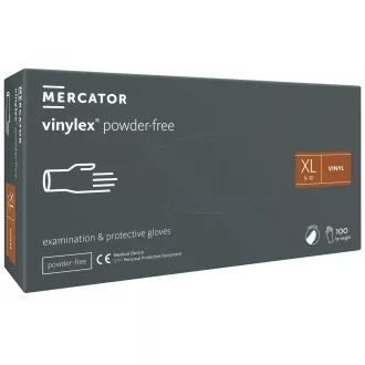 VINYLEX POWDER FREE - Vinylové rukavice (bez pudru) bílé, 100 ks, S