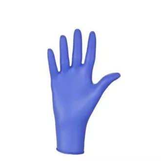 NITRYLEX BASIC - Nitrilové rukavice (bez pudru) tm. modré, 100 ks, L