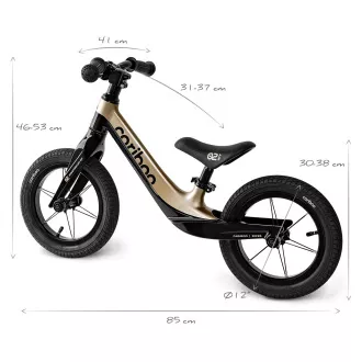 Odrážedlo Cariboo Magnesium Air - BLACK/GOLD