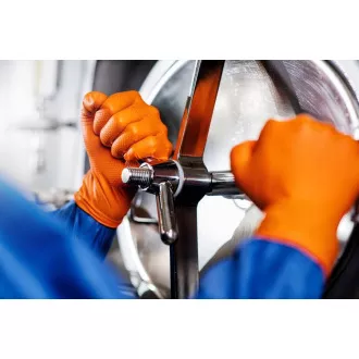 MERCATOR® GOGRIP - Nitrilové rukavice, bez pudru, 50 ks, oranžové, XL MERCATOR® GOGRIP - Nitrilové rukavice, bez pudru, 50 ks, oranžové, XL