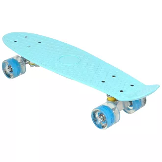Pennyboard ENERO BABY BLUE, 56 cm s LED kolečky Pennyboard ENERO BABY BLUE, 56 cm s LED kolečky