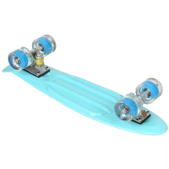 Pennyboard ENERO BABY BLUE, 56 cm s LED kolečky Pennyboard ENERO BABY BLUE, 56 cm s LED kolečky