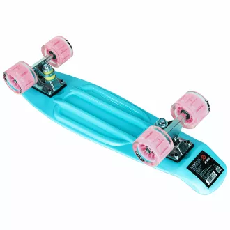 Pennyboard ENERO AZURE, 56 cm s LED kolečky Pennyboard ENERO AZURE, 56 cm s LED kolečky
